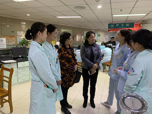 医护学院赴各医院开展实习检查工作(图1)