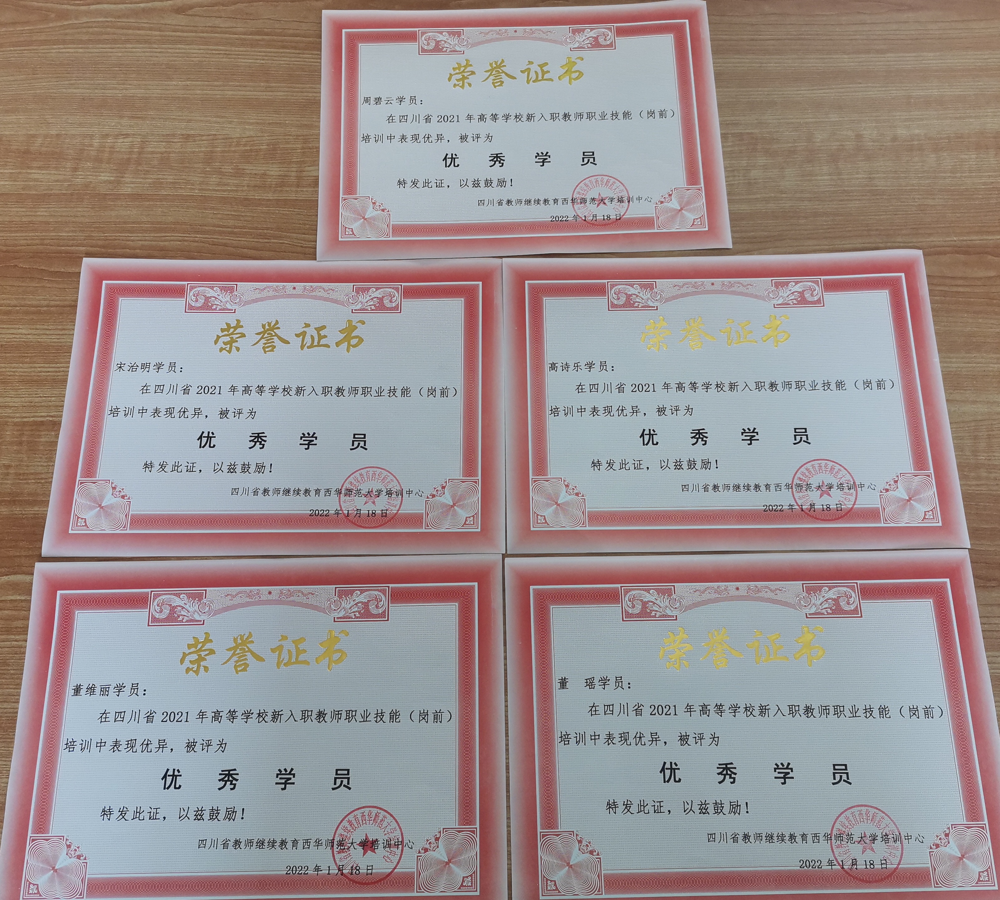 喜报!医护学院5名教师荣获 2021年高校教师岗前培训“优秀学员”表彰(图1) 2-220421143S3225.jpg